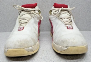 VINTAGE Air Jordan 2003 Jumpman Team Flow Men's Sz US 12 Shoes White Red - Picture 1 of 23