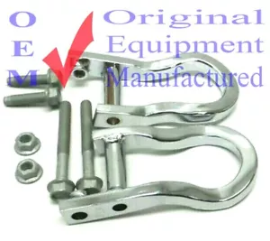 84072462 OEM Front Tow Hooks Chrome 2007-19 Chevrolet Silverado GMC Sierra 1500 - Bild 1 von 8