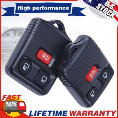Para Ford F150 F250 2X Entrada Sin Llave Coche Control Remoto Llavero Transmisor Alarma Foto 1 de 4