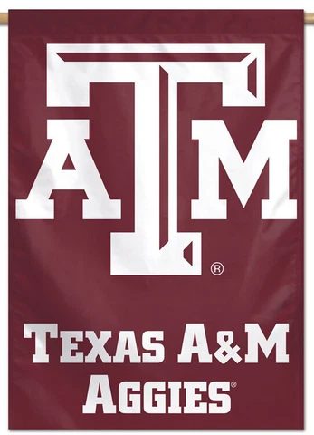 TEXAS A&M AGGIES Official NCAA Team 28x40 WALL BANNER Cover
