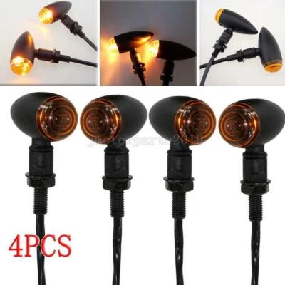 4x Motorcycle Turn Signals Indicators for Honda Forza Ruckus Reflex Elite PCX150 - Image 1 of 4