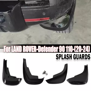 4 PIEZAS GUARDABARROS DELANTEROS + TRASEROS PARA LAND ROVER DEFENDER L663 90 110 2020-24 - Imagen 1 de 15