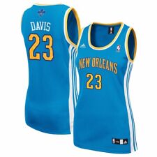 Anthony Davis New Orleans Hornets NBA Adidas Women's Teal Replica Jersey