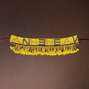 COLLANA Danza del Ventre ATS Perline Tribali Kuchi Afghanistan 809y2 - Foto 1 di 4