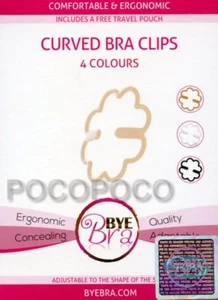 4 Clips Bh Gebogen (4 Curved Bh Clips) BYE BRA Art. 999352 - Bild 1 von 2