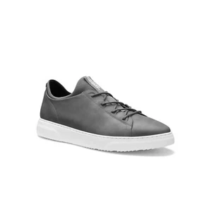 Samuel Hubbard Sneaker Uomo "Flight" Casual Pelle Grigio - Foto 1 di 6