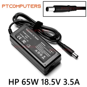 18.5V 3.5A 65W 7.4 x 5.0 mm AC Adapter Charger For HP Pavilion G4 G6 G7 DV3 G60 - Picture 1 of 8
