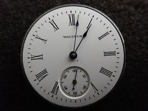 OROLOGIO DA TASCA VINTAGE MISURA 0 WALTHAM H.C. MOVIMENTO GRADO 160 - NON FUNZIONANTE - Foto 1 di 2