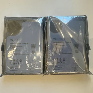 2x Seagate Enterprise Capacity v6HDD ST10000NM0016 10TB 7.2K 256MB SATAIII 3.5'' - Afbeelding 1 van 2
