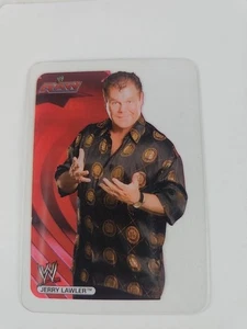 WWE Wrestling 2006 Edibas Lamincards - Jerry Lawler, #38, Wwe Raw. Wwf, The King - Picture 1 of 2