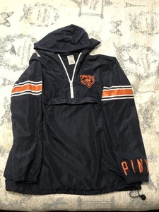 Chicago Bears Jacket Victoria Secret Pink XS - Picture 1 of 5