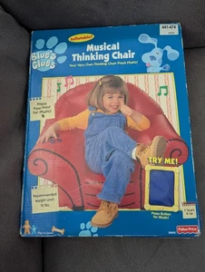 Silla de pensamiento musical Blues Clues nueva en embalaje sellado - Imagen 1 de 16