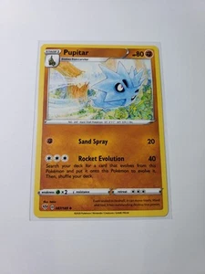 Pokemon Pupitar 087/189 Swsh03: Darkness Ablaze Regular - Picture 1 of 4