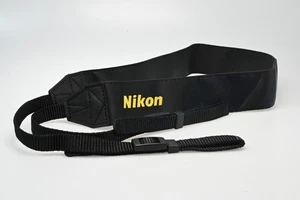 Bracelet de cou pour appareil photo Nikon AN-DC26 noir/jaune pour série Z / reflex numérique #G154 - Photo 1 sur 6