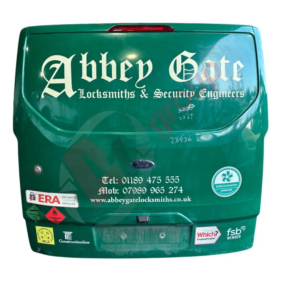 FORD TRANSIT CUSTOM 290 MK8 12-18 COMPLETE REAR TAILGATE - Image 1 of 4