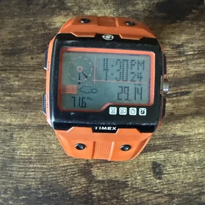 Rare Timex Expedition Digital Watch with Altimeter and Barometer - image 1 of 4