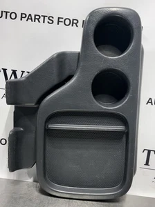 1997-2001 Honda CR-V CRV Center Console Folding Cup Holder Dark Gray OEM - Picture 1 of 9