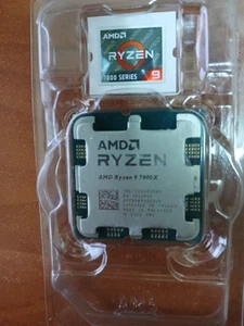 Processeur de bureau AMD Ryzen 9 7900x 4,7 GHz, processeur AM5 12 cœurs - Photo 1/1