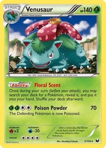 Venusaur - 3/108 - Pokemon Dark Explorers Black & White Holo Rare Card NM - Picture 1 of 1