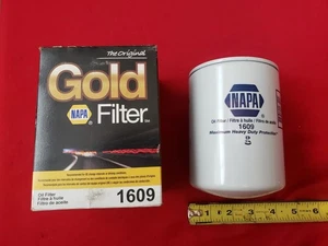 NAPA Gold 1609 oil filter WIX 51609 Baldwin B7320 Fram PH2842 Carquest 85609 etc - Foto 1 di 3