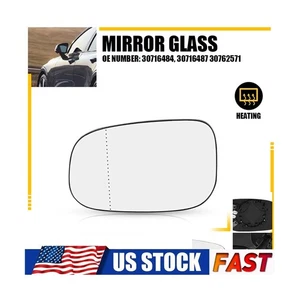 Driver Left Side Mirror Glass Heated for Volvo C30 C70 S40 S60 V50 V70 #30716484 - Picture 1 of 11