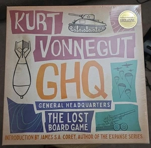 Kurt Vonnegut: GHQ General Headquarters - Verlorenes Brettspiel, NEU - Bild 1 von 4