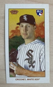 GARRETT CROCHET RC - 2021 Topps 206 - Wave 6 - PIEDMONT #4 - CHICAGO WHITE SOX - Picture 1 of 3