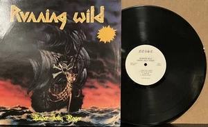 Running Wild - Under Jolly Roger LP 1987 Noise – N 0062 VG+/VG+ [US Press] - Picture 1 of 6
