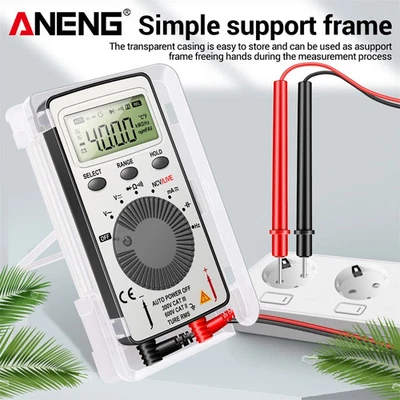 Mini Digitalmultimeter Kfz Spannungsprüfer Strom Messgerät NCV Tester - Bild 1 von 4