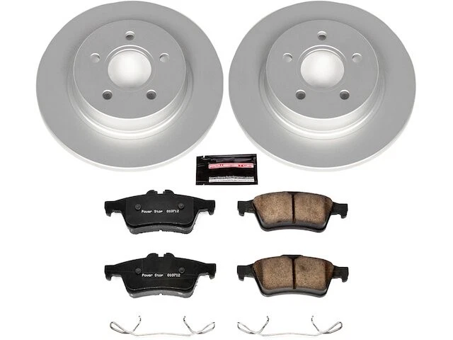 Rear Brake Pad and Rotor Kit For 2008-2013 Volvo C30 2009 2010 2011 2012 DV479FF Foto 1 de 1