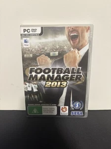 Football Manager 2013 (DVD Rom, 2013) Sega PC Game - Picture 1 of 3
