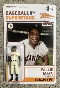 2021 Topps MLB Willie Mays Figur #9 San Francisco Giants 1983 Neu Unpunched - Bild 1 von 2