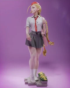 Cammy Sculpture (300mm)/3D Printed/Unpainted/Unassembled - Picture 1 of 6