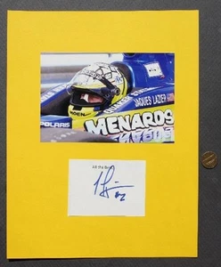 Indy 500 Driver Jaques Lazier signed / autograph & photo set UNCOMMON --- - Picture 1 of 1