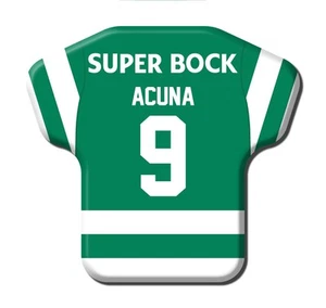 Calamita Simile a T-Shirt Calcio Stagione 2019/2020 Sporting CP 9 Marcos Acuña - Picture 1 of 9