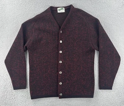 Cárdigan de Colección Kaso Of Seattle 100% Nuevo Lana Abotonada Agua Para Hombres Grande Hecho en EE. UU. Foto 1 de 4