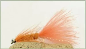 Barbless Orange Dog Nobbler trout flies, Lure Flies size 10 - Picture 1 of 1