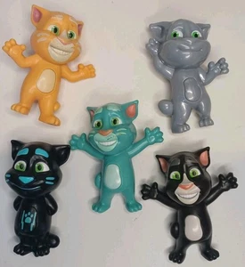 Mcdonald's Happy Meal Toy Tom Cats Lot Of 5 Not Working - Picture 1 of 4