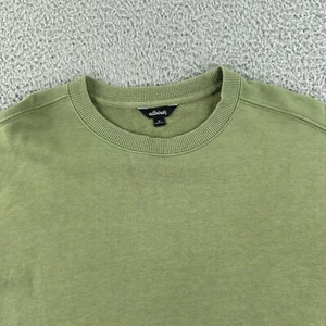Suéter Allbirds Talla Mediana Verde Algodón Orgánico Manga Larga Cuello Redondo - Imagen 1 de 9