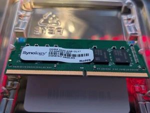 Synology DDR4 SO-DIMM 4GB PC2400 CL17 - Picture 1 of 2