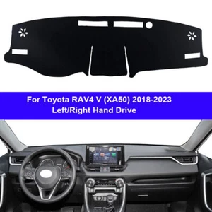 Car Auto Dashboard Cover Dashmat Carpet For Toyota RAV4 V (XA50) 2018 - 2023 - Picture 1 of 8