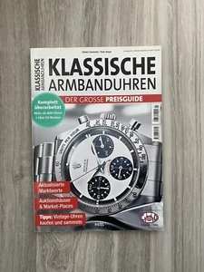 Fachbuch Klassische Armbanduhren Der große Preisguide Überblick, tolles Buch NEU - Bild 1 von 3