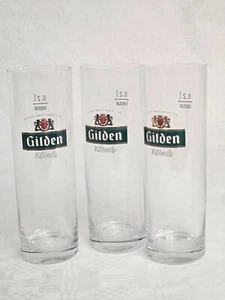 GILDEN KÖLSCH - 3 VASOS DE CERVEZA FANS COLECCIONISTAS RETRO VINTAGE cada uno 0,2 l - Imagen 1 de 4