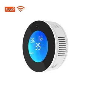 Sensor de gas natural combustible para el hogar inteligente Tuya Wifi con indicador de temperatura - Imagen 1 de 21
