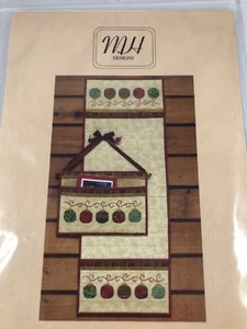 Ornament Kartenhalter Tischläufer Muster Paper Piecing MH Designs Weihnachten - Bild 1 von 5