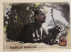 Rogue One Trading Card Star Wars #50 Rebels Engage - Picture 1 of 2