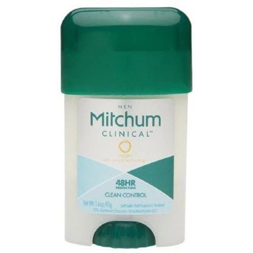 Antitranspirante y desodorante sólido suave clínico Mitchum Men 1,6 oz - Contr limpio Foto 1 de 1