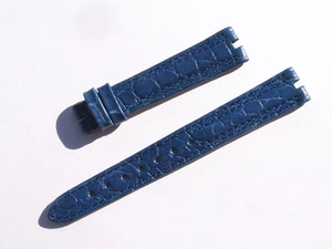 PULSERA ZENITH CORREA PIEL AZUL 13 MM PARA HEBILLA 60/93 NEW Z13-14 - Imagen 1 de 6