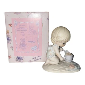 Precious Moments : His Little Treasure PM931, 1993 Members' Only Figurine w/ Box - Picture 1 of 6