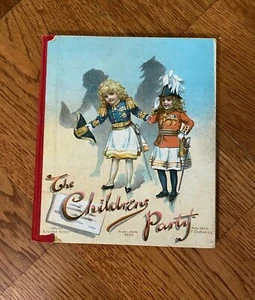The Children's Party, 1st ed. Color Illus., Nister/Dutton, 1896 - Bild 1 von 7